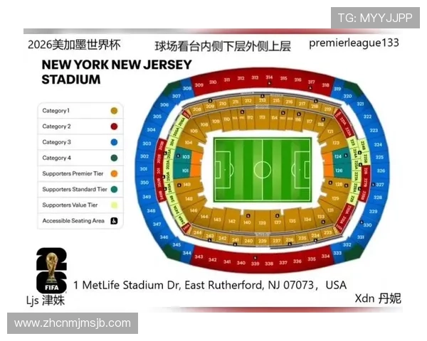 2026美加墨世界杯比赛场地分布图全景解析与各城市比赛安排